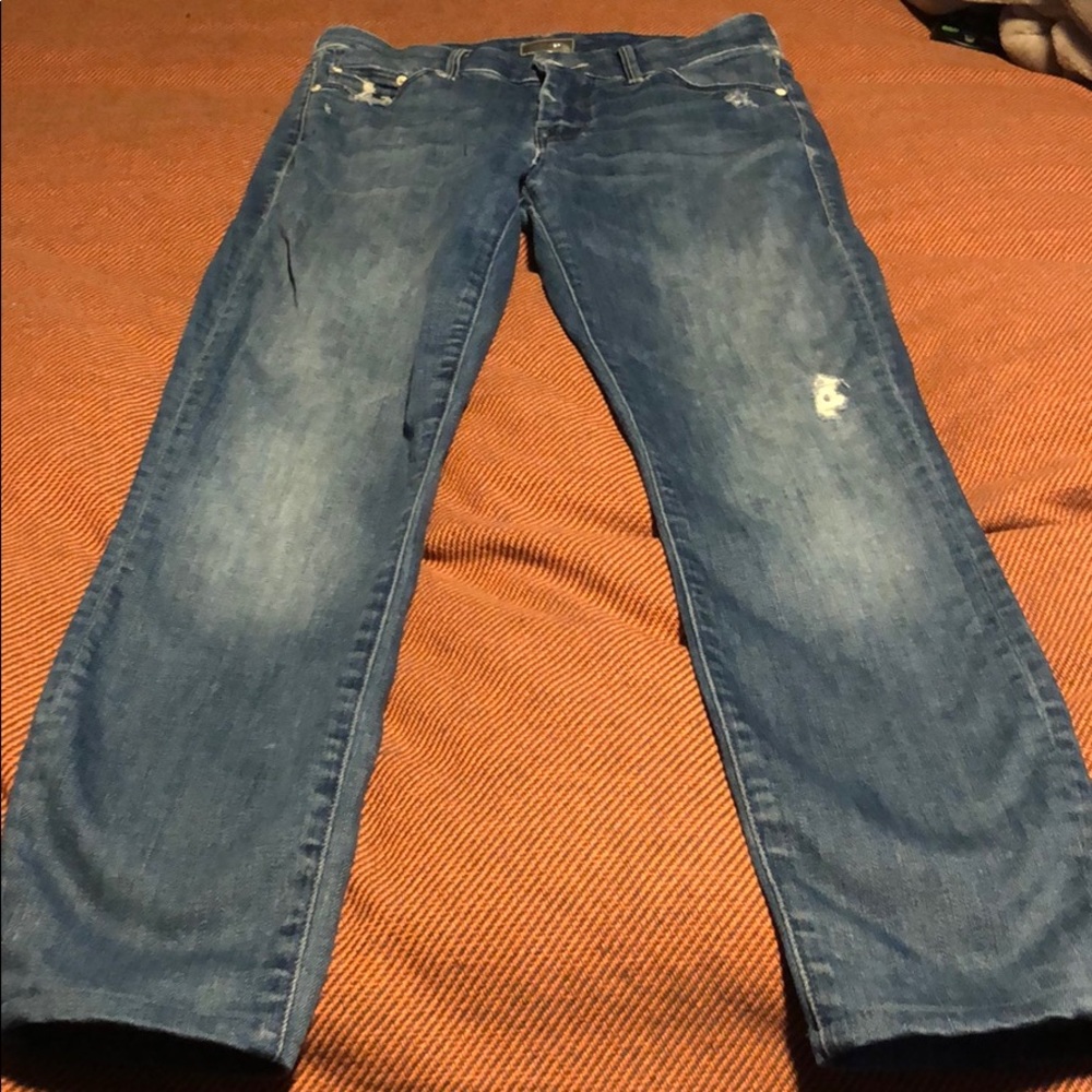Mother Jeans cropped size 25